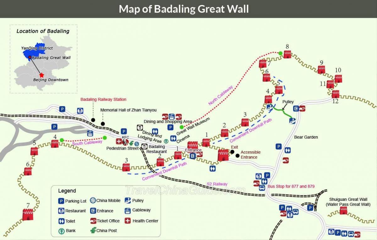 Beijing great wall kort