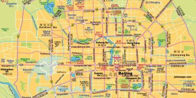 Beijing ringvej kort